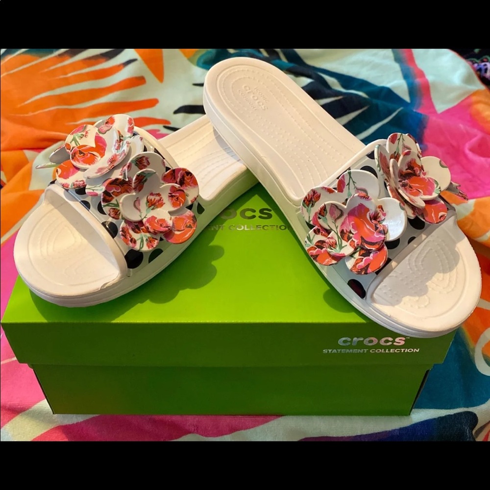 Crocs Sloan Timeless Roses Slides
